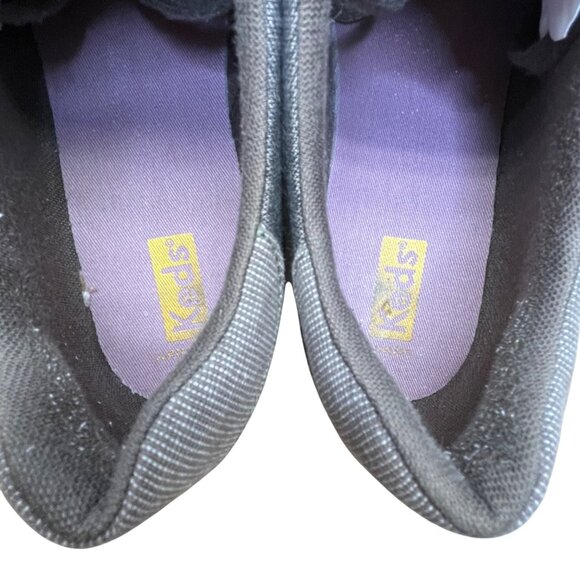 Keds Women’s Gray Canvas Everyday Wear Lace Up Casual Sneakers Size 8.5 - Picture 5 of 8